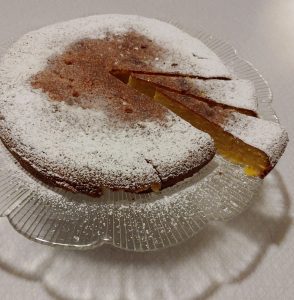 Saffron cake.